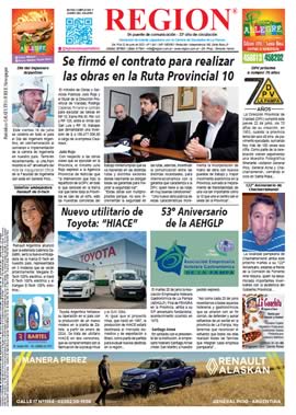 Tapa de Semanario REGION