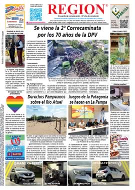 Tapa de Semanario REGION